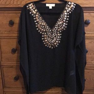 Michael Kors Poncho Blouse